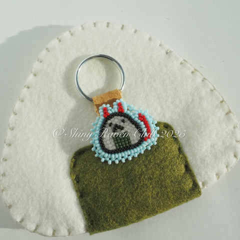Oni-giri Keychain (Blue!)