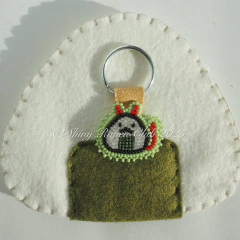 Oni-giri Keychain (Green!)